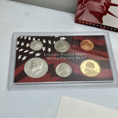 2004-S United States Mint Silver Proof Set - 10 Coin w/ OGP & COA - Picture 3 of 6