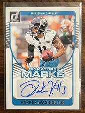 2024 Panini Donruss PARKER WASHINGTON #SMA-PWA Signature Marks Auto Jaguars