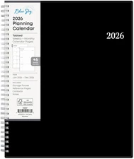 2026 Weekly and Monthly Planner Calendar, Includes January 2026 - December 2026,