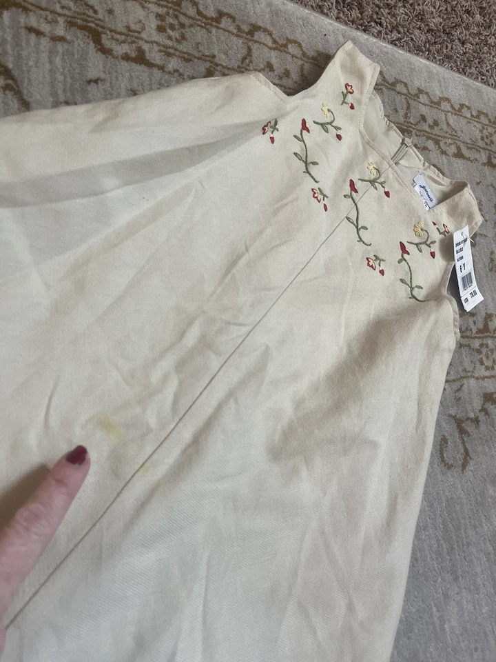 Vestido suéter vintage Jacadi Paris talla 6 Foto 3 de 4