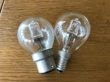 4 / 10 Pack Halogen Saver Golf Ball Clear 18W 28W 42W Watt BC SES Light Bulbs