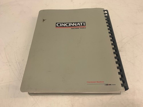 Cincinnati Maxim 500/630 Operating Manual, P/N 9703432032A, 1-MC-98101-1, Used - Picture 5 of 6
