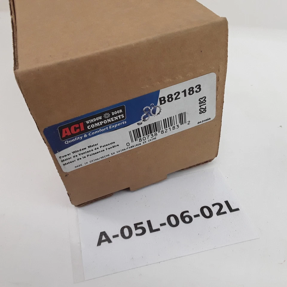 Motor de ventana eléctrica trasera izquierda ACI 82183 para Pontiac Buick Cadillac (2000-2007) Foto 4 de 4
