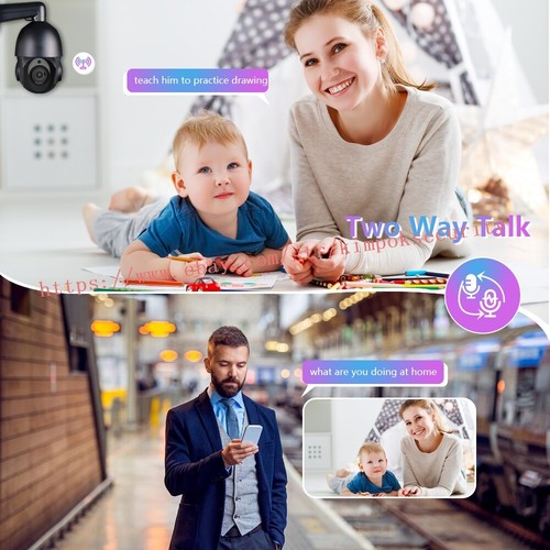 50X Zoom 4K 8MP POE PTZ IP Speed Dome Human Auto Tracking CCTV Camera 2Way Audio - Picture 7 of 15