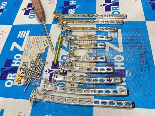 Locking Proximal Medial Tibiä 4,6,8, 10, 12 Hole Plate & 3.5mm screw (57 Pc) SS - Picture 3 of 8