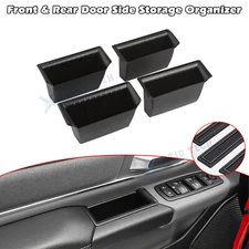 Side Door Handle Armrest Storage Organizer Accessories For Dodge RAM 1500 2019+