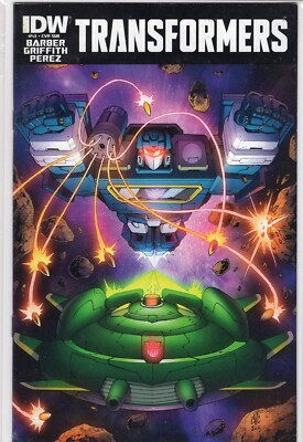 Transformers, The: Robots in Disguise #43A FN; IDW | Sub variant - we combine