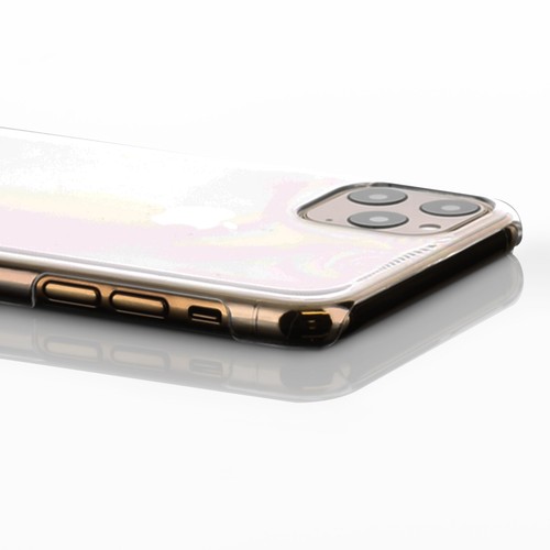 Pink Initial Phone Case For iPhone 13/12/11 Personalise Black Marble Hard Cover - Picture 10 of 13