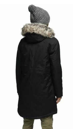 NEW! NORTH FACE Downtown Parka Women’s XS Black Goose Down Warm Puffer MSRP $299 - Picture 3 of 10