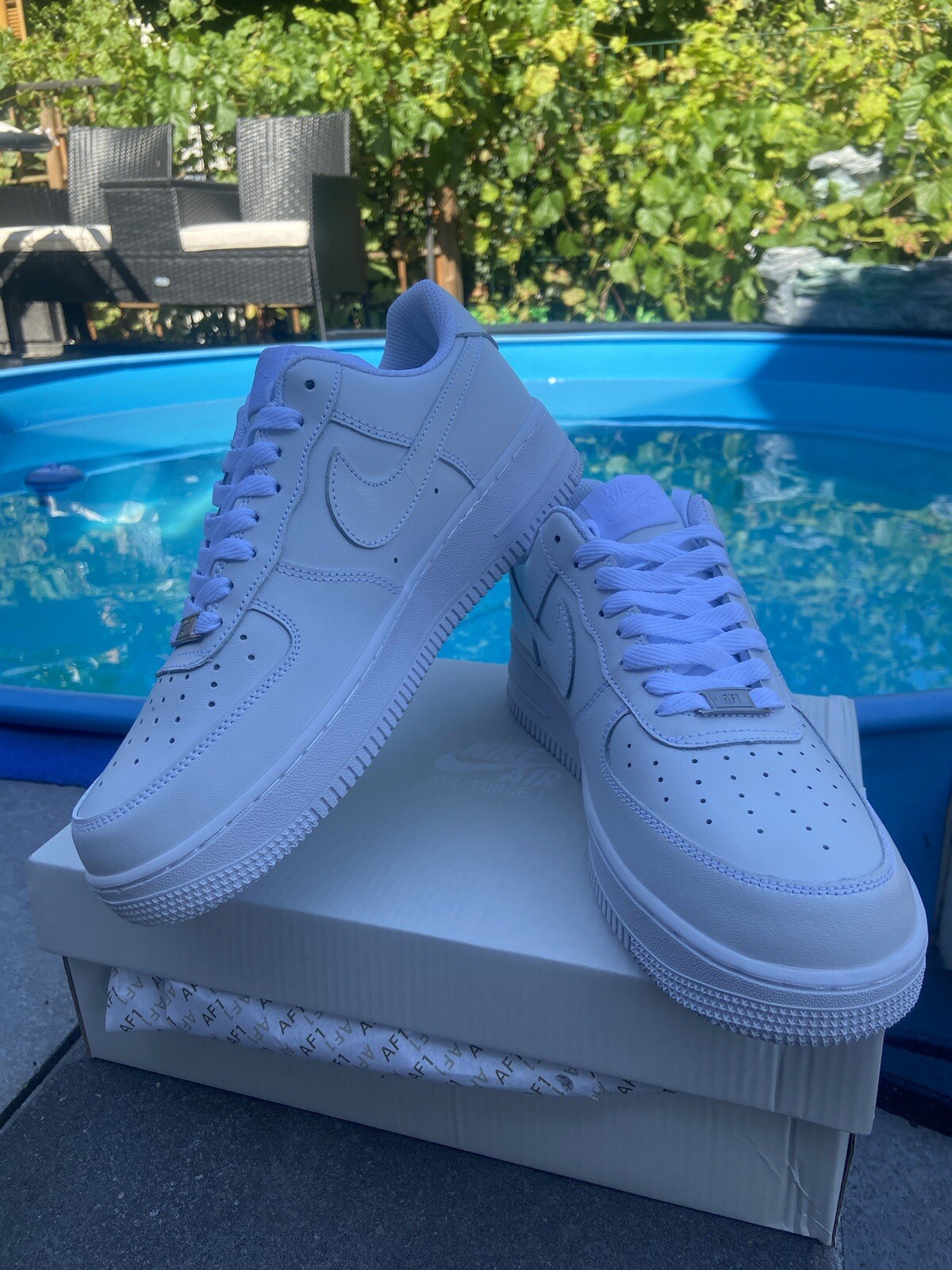nike air force 1 white 45