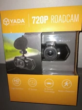 YADA 720P Dash Road Camera 120-Degree Wide Angle Lens, G-Sensor 4GB SD Card New