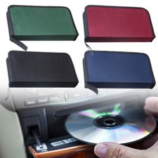 80x Car Storage Holder Case Wallet Organizer Portable Disc Cd Vcd Dvd Waterproof
