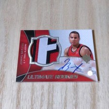 2009 Upper Deck Ultimate Rookies Jerryd Bayless Blazers Patch Auto /10 #129