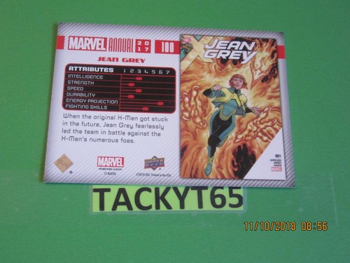 Marvel Annual 2017 tarjeta(s) base única(s) nueva(es) que eliges - Imagen 212 de 212