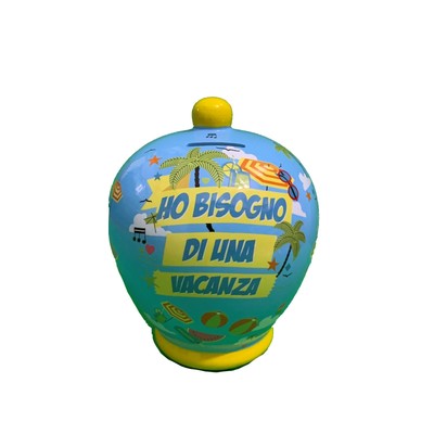 Salvadanaio Ho Bisogno Di Una Vacanza Ebay