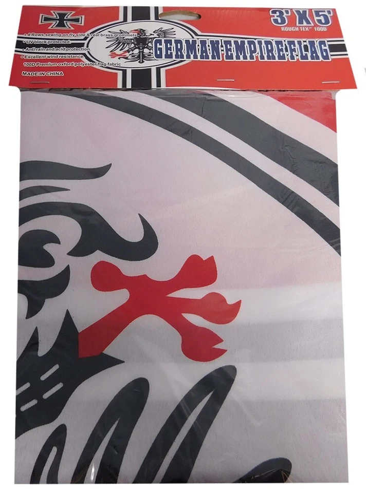 3x5 German Empire Premium Quality 100D Woven Poly Nylon 3'x5' Flag Banner - Image 4 of 4