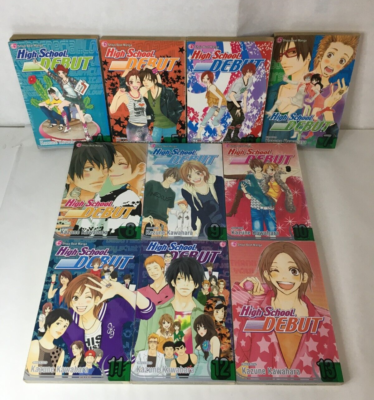 High School Debut Manga Volumes 4 - 13 by Kazune Kawahara | eBay