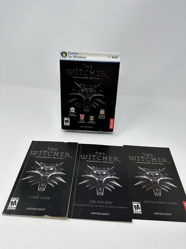 Witcher: Enhanced Edition (PC, 2008) Big Box Missing Map