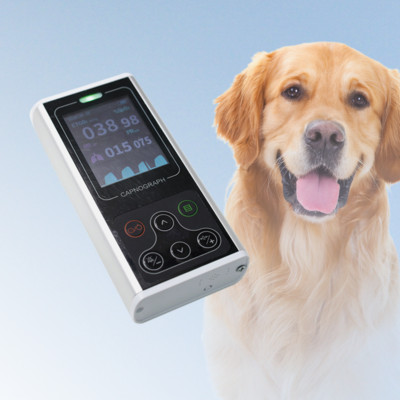 CA10S-VET Handheld Sidestream ETCO2 Capnograph Veterinary CO2 Patient Monitor US