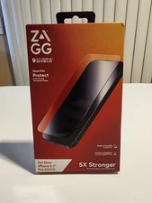 ZAGG Apple iPhone 15 Pro Max Glass EliteScreen Protector, 5X Stronger 