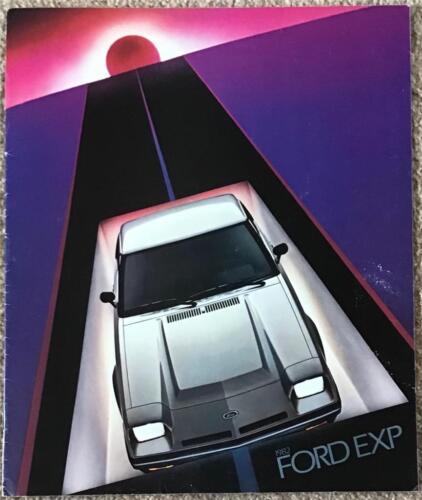 FORD EXP USA Car Sales Brochure 1982 #037-Ann 3/81 Sport Coupe - Afbeelding 1 van 4
