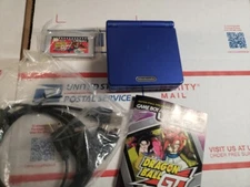 Nintendo Game Boy Advance SP Console - Cobalt Blue, W Free Tv Show Cartridge