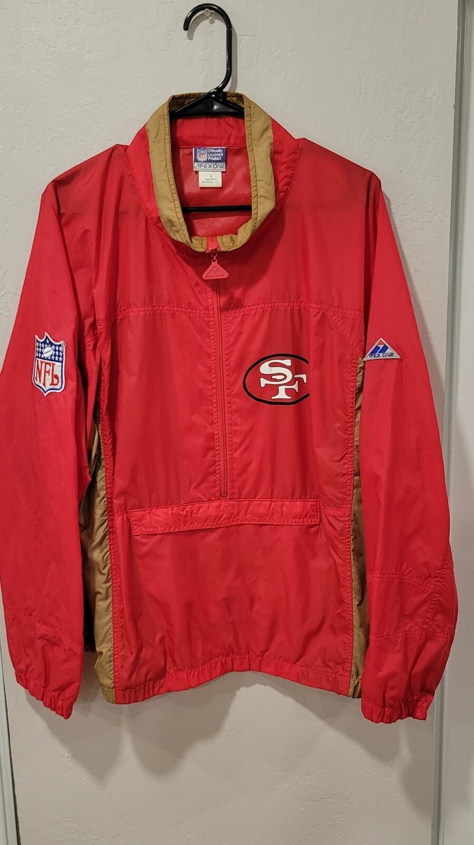 One 49ers Windbreaker Starter San Francisco 49ers Windbreaker Jacket