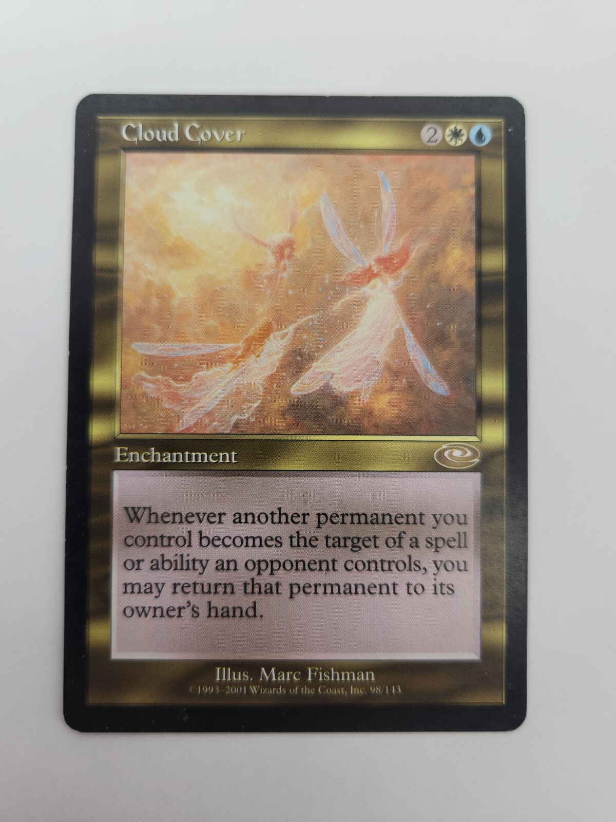 MTG Magic the Gathering Cloud Cover (98/146) Planeshift LP White/Blue Rare