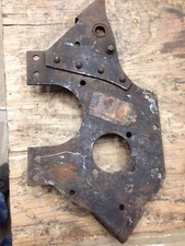 For Jeep Willys Mb Gpw Early Cj2a Chain Drive Front Engine Plate Nos G503 L134