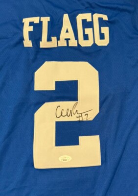 COOPER FLAGG SIGNED DUKE BLUE DEVILS JERSEY JSA RARE FULL