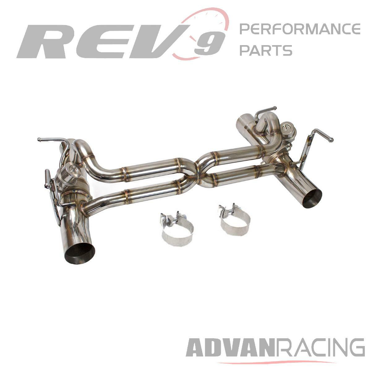 Rev9 RACE SPEC Axle-Back Dual Tone Exhaust Kit for Ferrari 488 GTB Spider 15-20
