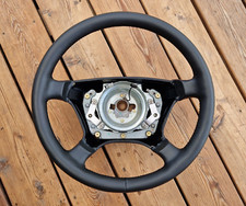 NEW LEATHER Mercedes W124 W202 R129 W210 W140 W208 Steering Wheel ORIGINAL NEW