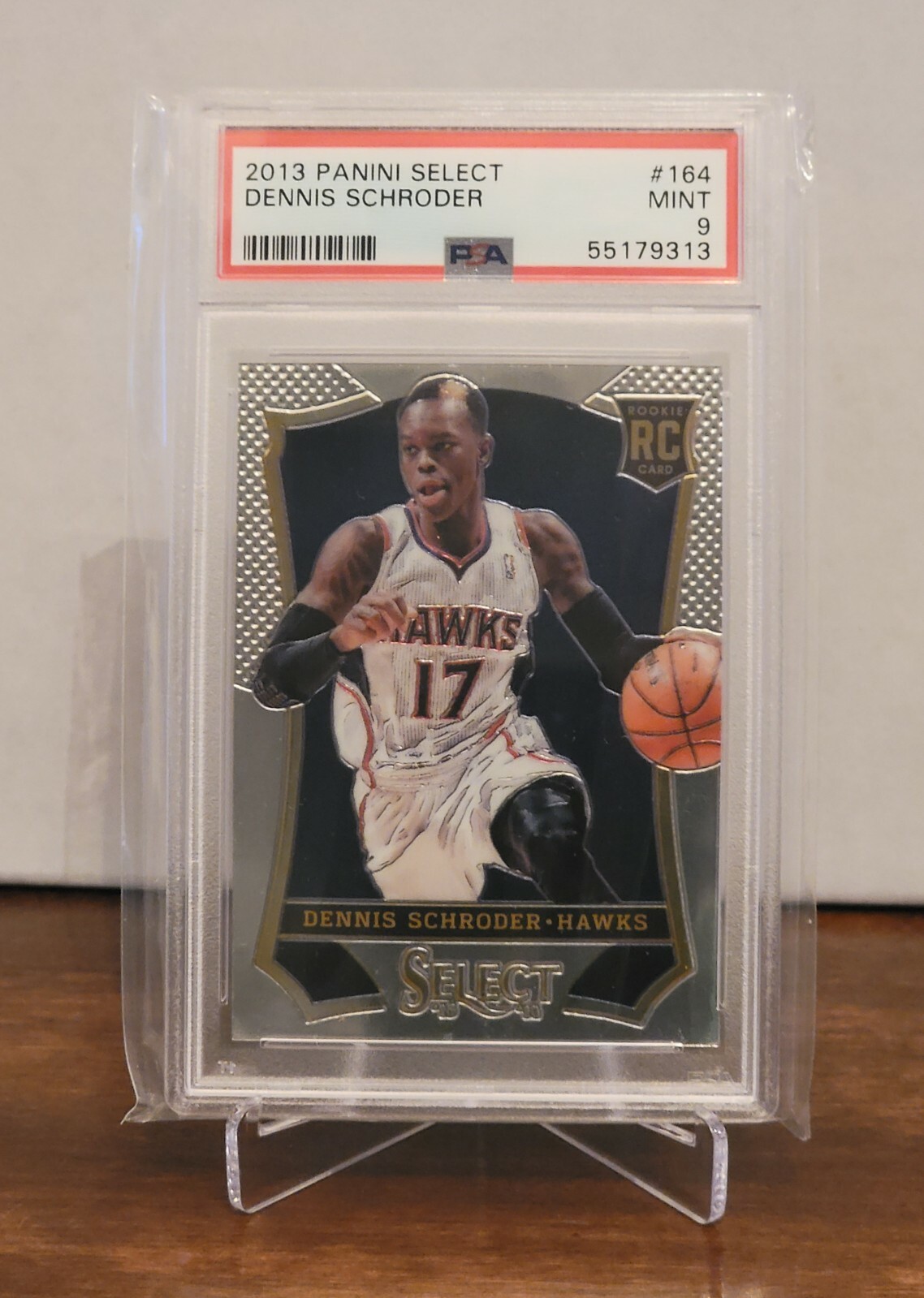 2013-2014 Panini Select * Dennis Schroder * Rookie Card * PSA 9