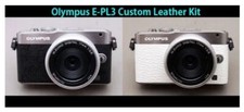 Camera Replacement Skin Leather w/VIDEO instruction  Olympus E-PL3  From Japan