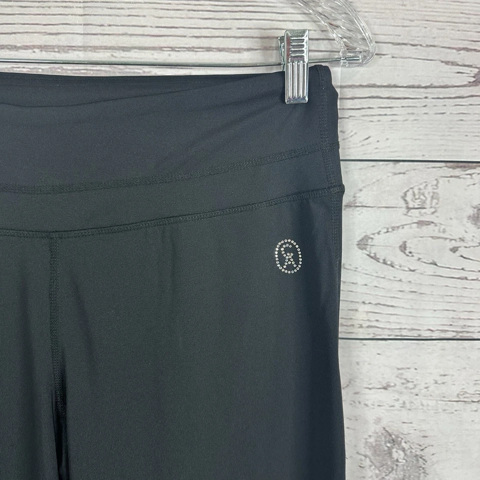 Christine Alexander брюки женщин маленький черный кристаллы Swarovski широкая нога высоты - Изображение 4 из 4