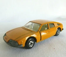 VTG MBX LESNEY ENGLAND 1:64 DIE-CAST 1969 #56 BMC 1800 PINNINFARINA ORANGE NM