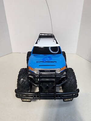 Nikko Toyota FJ Cruiser RC SUV Truck 1:16 Scale Blue UNTESTED No