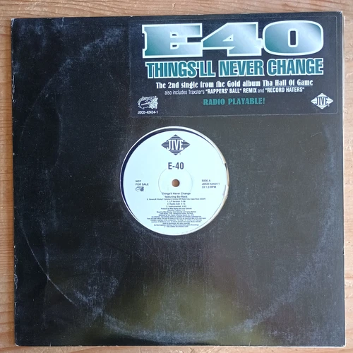 E-40 ‎– Things'll Never Change 12" US-1996 PROMO PRESS VG++/VG