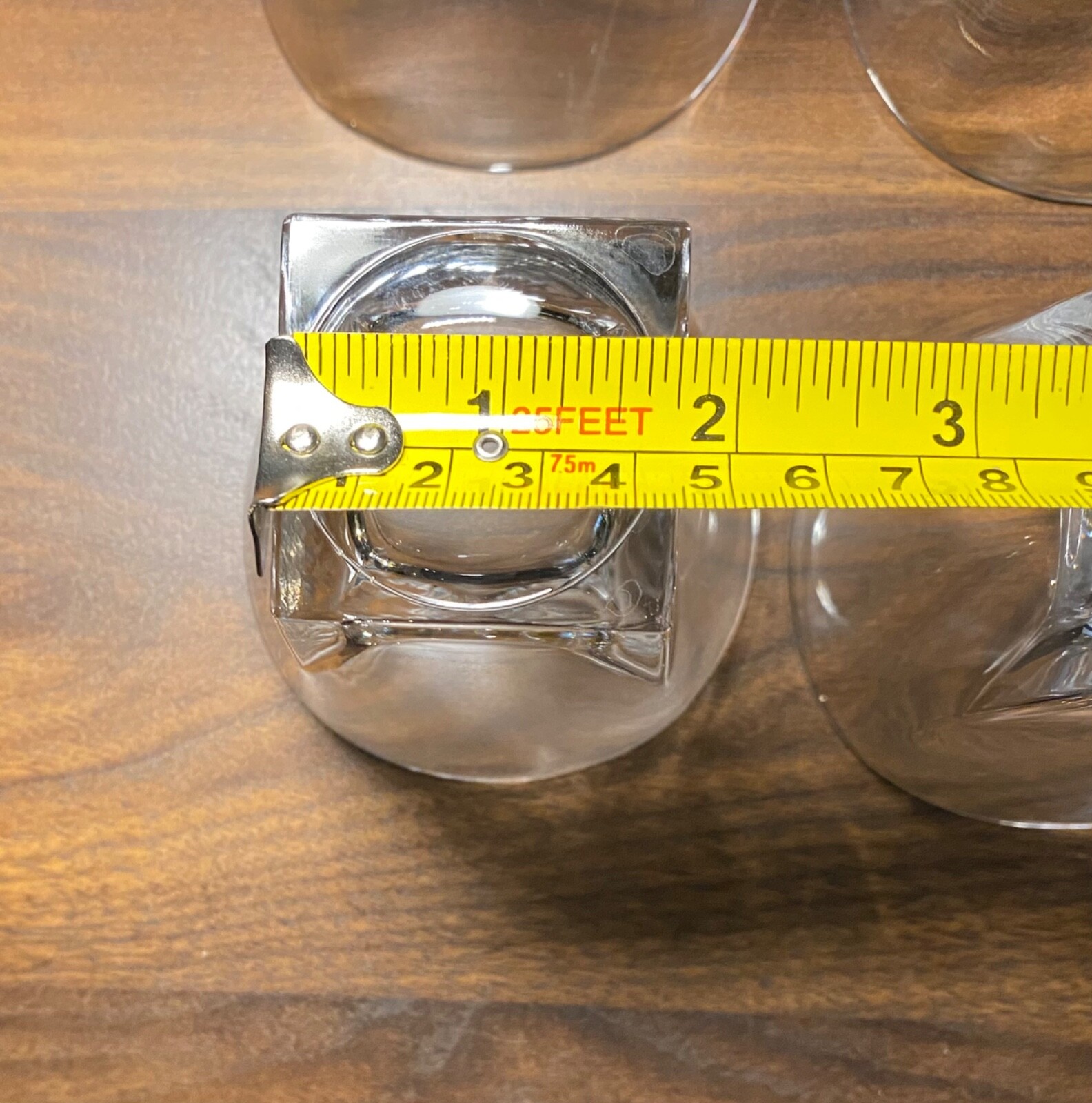 6 Royal Crystal Rock RCR Fusion Ultraclear Crystal Old Fashioned Whiskey Glasses