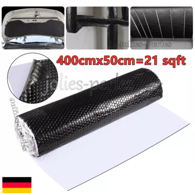 Alubutyl Dämmmatten Selbstklebend - 6 Stück 40x25cm Für Auto Schalldämmung