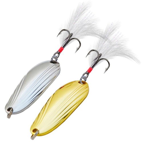 20PCS Fishing Lures Spoon Metal 3g Jigs Spinnerbait Hooks Artificial Swimbait - Picture 2 of 6