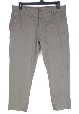 Vuori Collins Chino Pants Mens 34x26 Brown Stretch Twill Performance Casual V433
