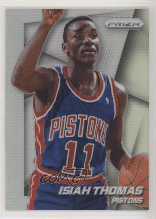 2014-15 Panini Prizm Silver Prizm Isiah Thomas #162 HOF