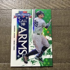2025 Panini Crusade - Call to Arms Aaron Judge #20 Green /249