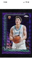 2025-26 Topps Chrome - Kon Knueppel #254 Purple Wave Refractor /75 (RC) Clean