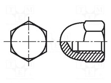 100 pcs BOSSARD 1396641 Nut