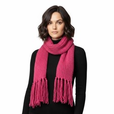 Image of Chunky Knit Winter Warm Scarf for Women, Extra Warm Winter Scarf