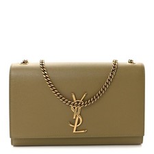 Saint Laurent YSL Monogram Kate Medium Crossb...