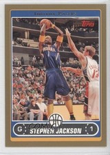 2006-07 Topps Gold 28/500 Stephen Jackson #171 00am