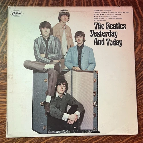 12" LP~ THE BEATLES~ TESTERDAY & TODAY~1966~SECOND STATE PASTEOVER BUTCHER COVER